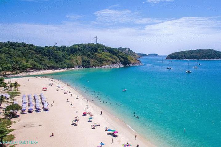 Vrijeme u Phuketu u rujnu - Nai Harn Beach