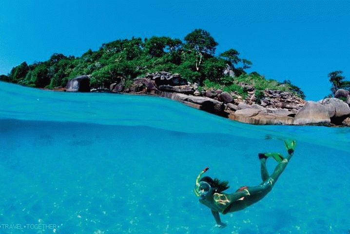 odmor s djecom, Phuket, snorkeling
