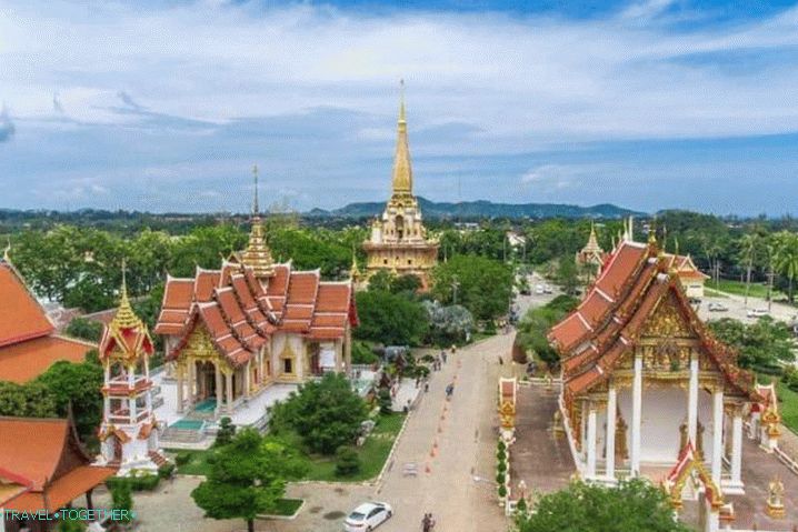 Phuket, samostan Wat Chalong