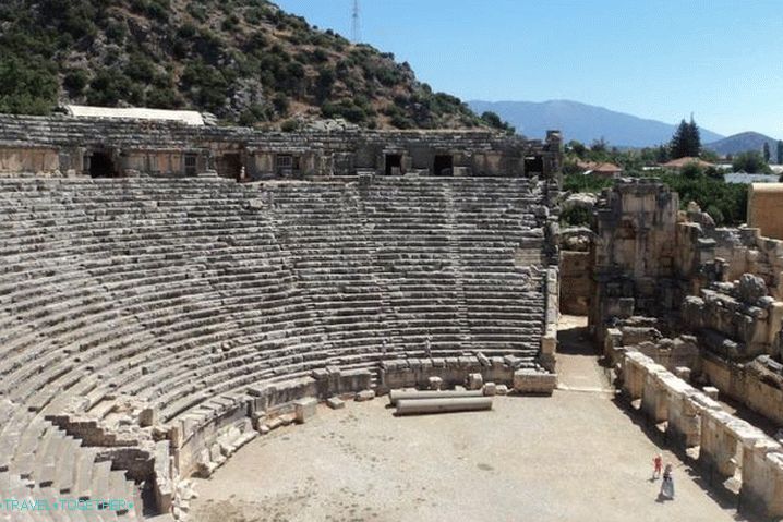 Turska strana antički amfiteatar