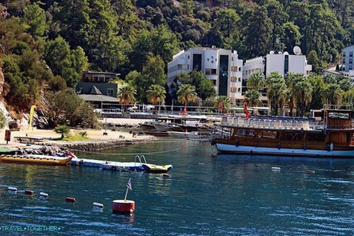 Vrijeme u Marmarisu u kolovozu - zaljev Turunc