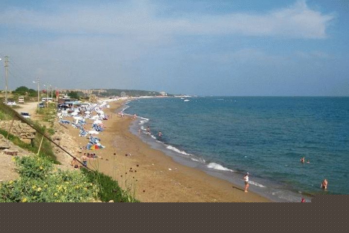 Vrijeme u Sideu u kolovozu - Plaža u Sideu