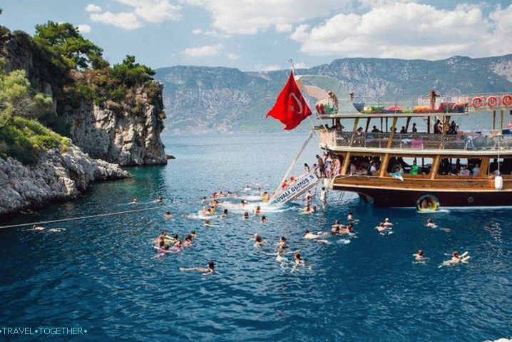 Marmaris, otok Kleopatra