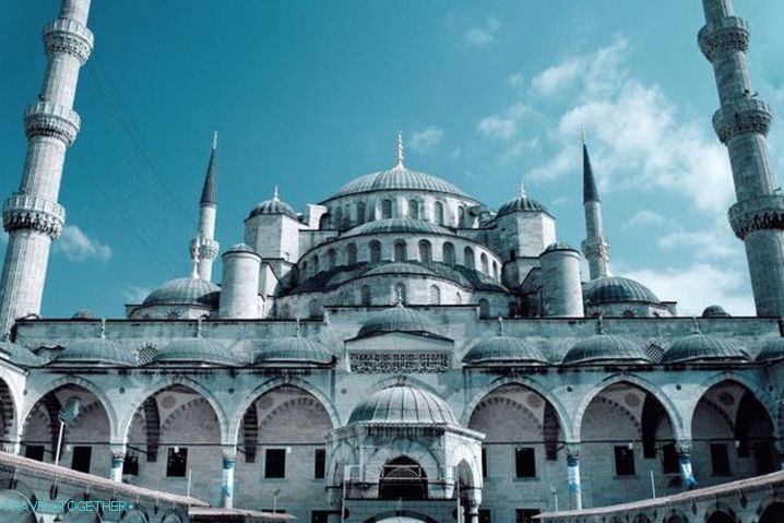 Vrijeme u Istanbulu u lipnju - Plava džamija