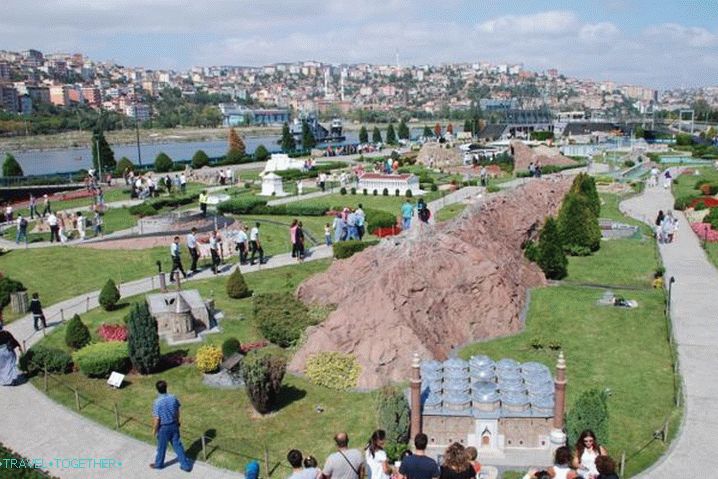 odmor s djetetom, Istanbul, park miniaturk