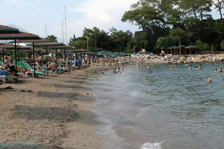 Vrijeme u Kemeru u listopadu - Mjesečina plaža