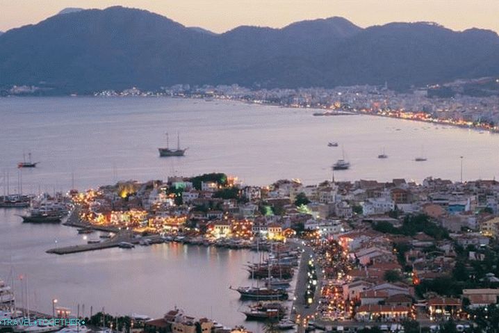 Vrijeme u Marmarisu u listopadu, Marmaris