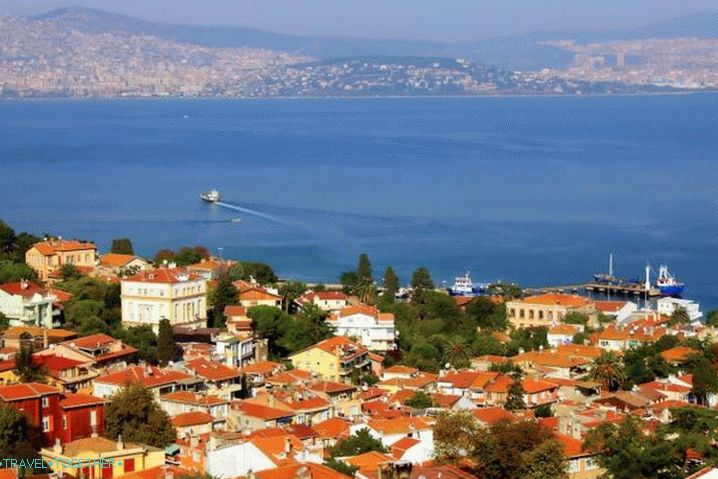 Vrijeme u Istanbulu u listopadu - Prinčevi otoci