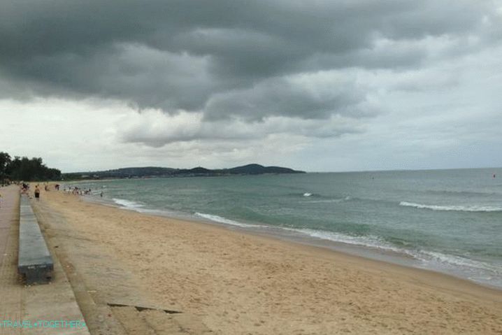 Vrijeme u Phan Thiet u ožujku, Plaža u Phan Thiet