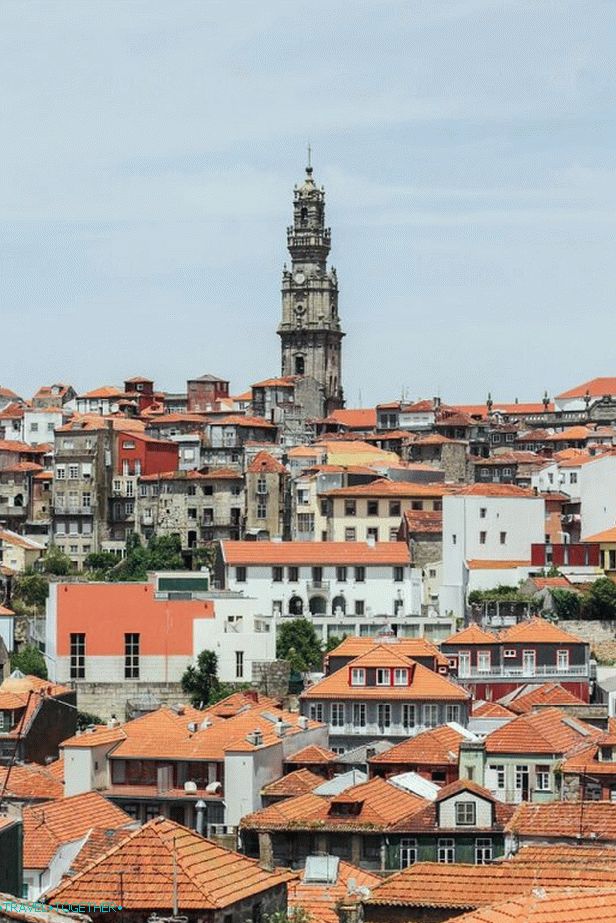 Kleriguška kula u urbanim područjima