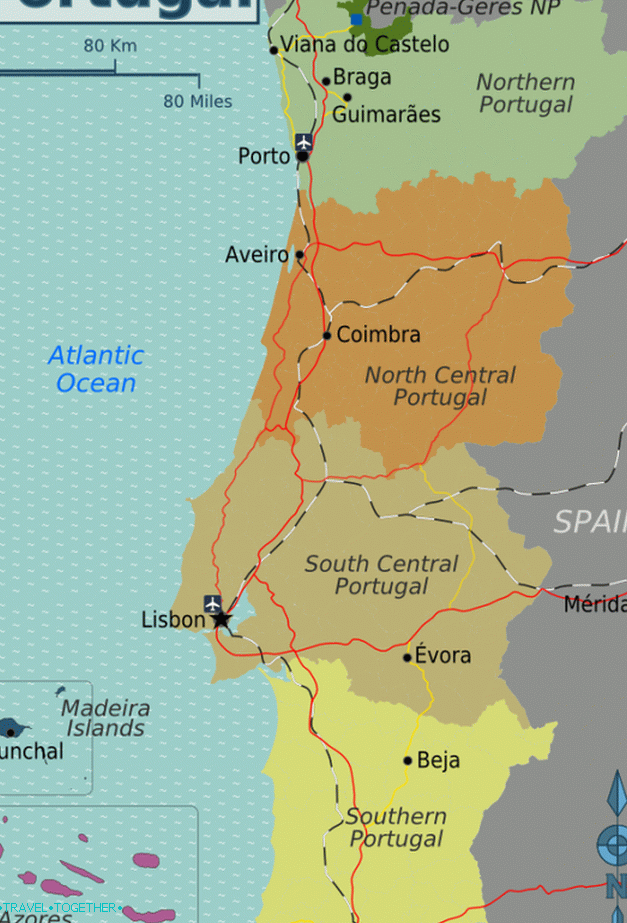 Regije Portugala