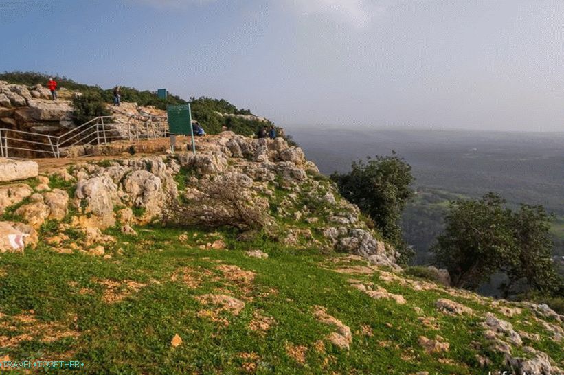 Strašna stijena na sjeveru Izraela - Park Adamit i špilja Keshet