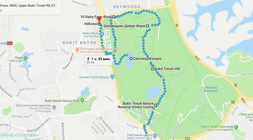 Opcijska ruta za rezervat