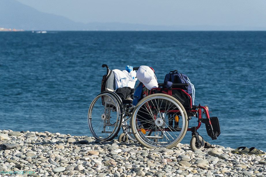 Na plaži u blizini Olimpijskog parka