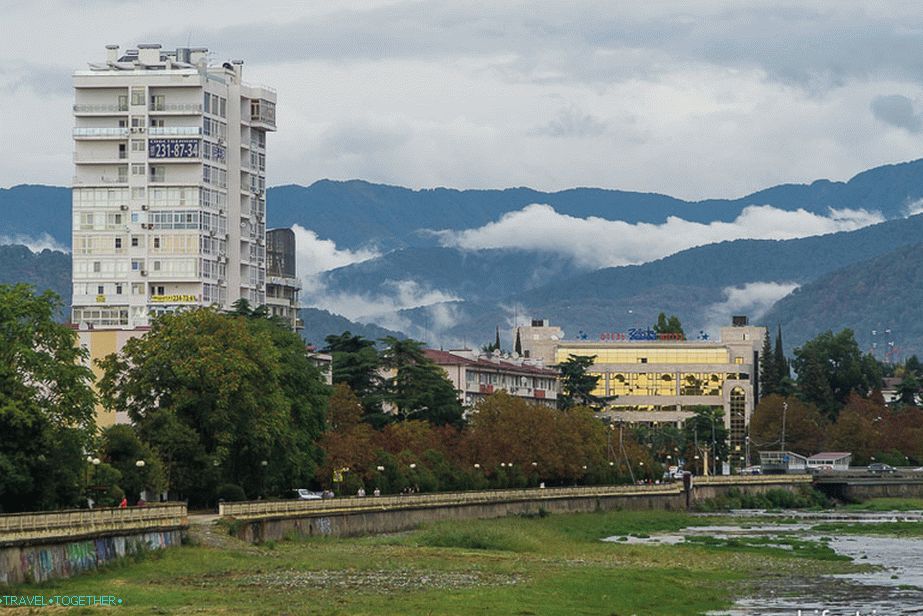 Soči, pogled na planine