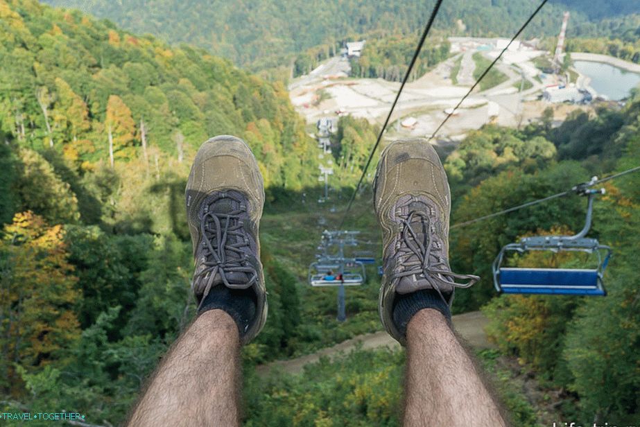 Lift in Rosa Khutor