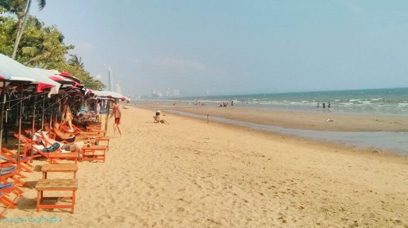 Plaža Jomtien u Pattayi