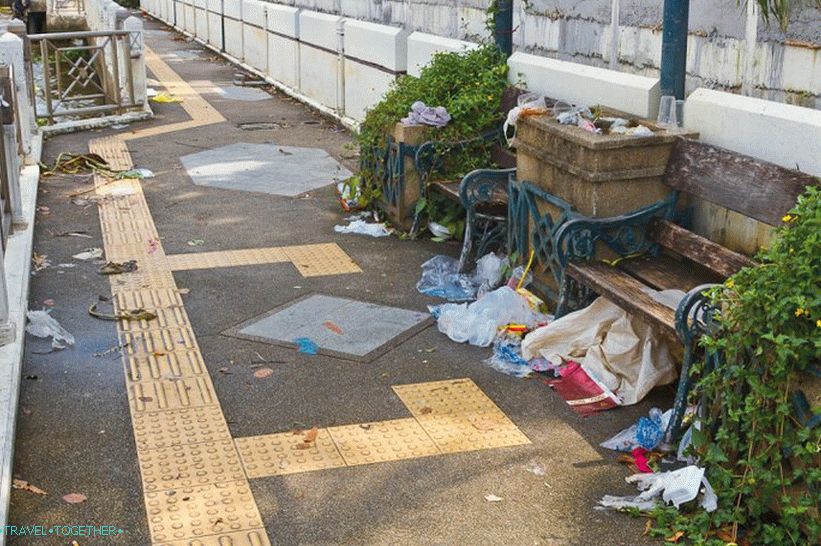 Ponekad je na rivi Chao Phraya prljavo