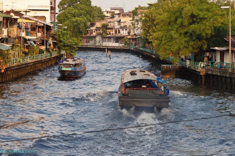 Riječni kanal kod Wat Saketa