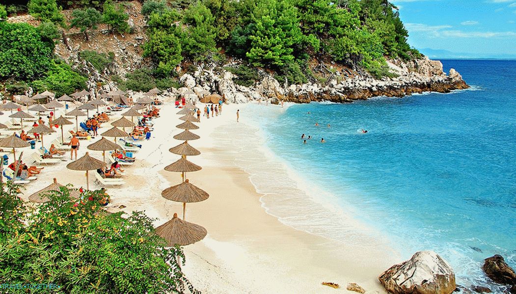 Thassos plaža