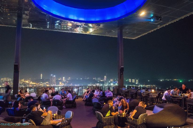 Bar i restoran Horizon na krovu hotela Hilton Pattaya