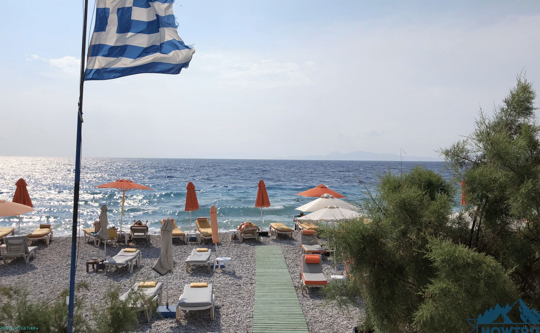 Plaže u Grčkoj - Rodos
