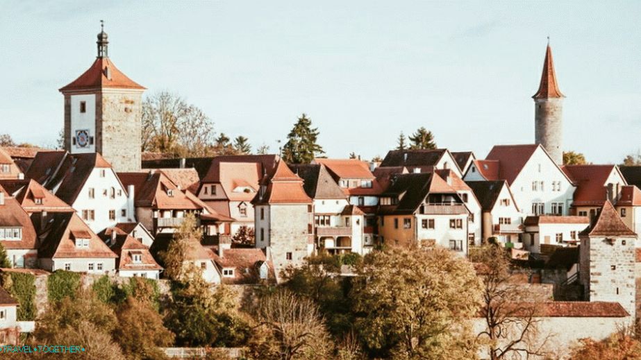 Panorama Rothenburg ob der Tauber