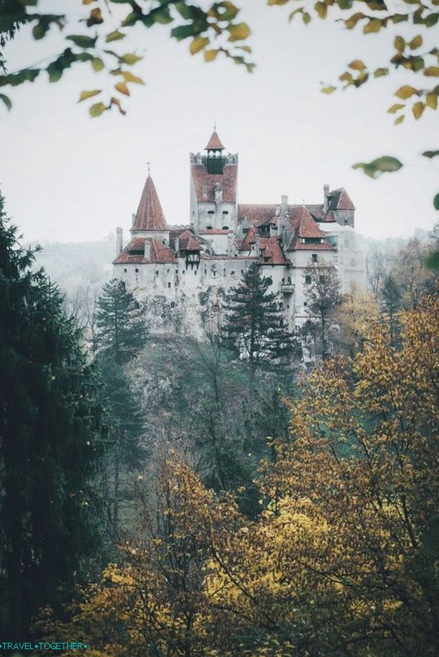 Jesen u Rumunjskoj. Dvorac Bran
