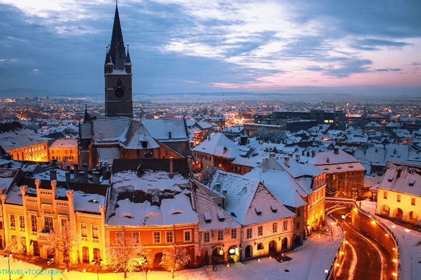Grad Sibiu u Transilvaniji