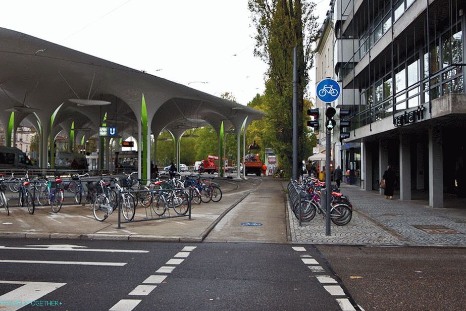 Biciklističke staze u Münchenu.