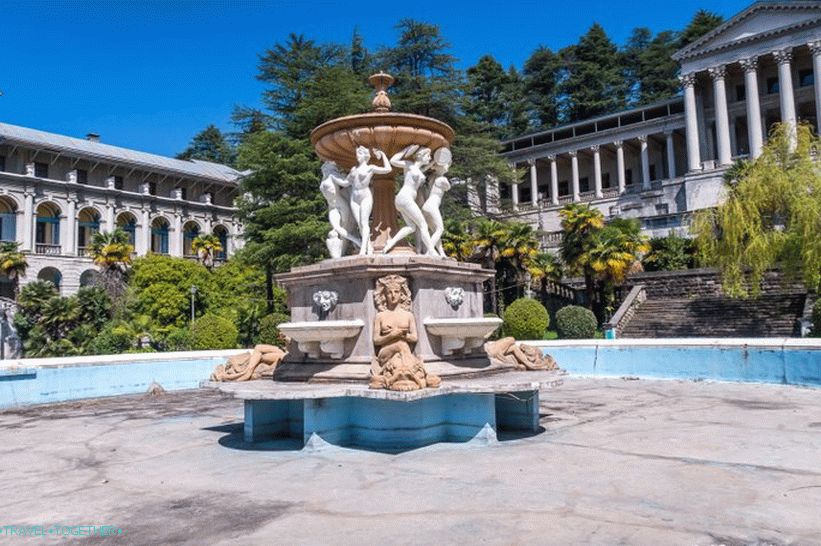 Ordzhonikidze Sanatorium u Sočiju je veličanstveno napuštanje