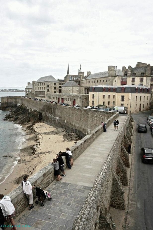 Zidine tvrđave Saint-Malo