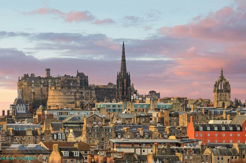 Edinburgh - glavni grad Škotske