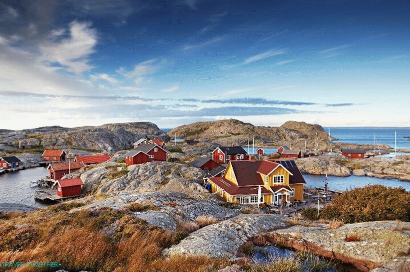 Ribarsko selo u Švedskoj