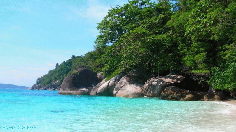 Odmor na otocima Similan