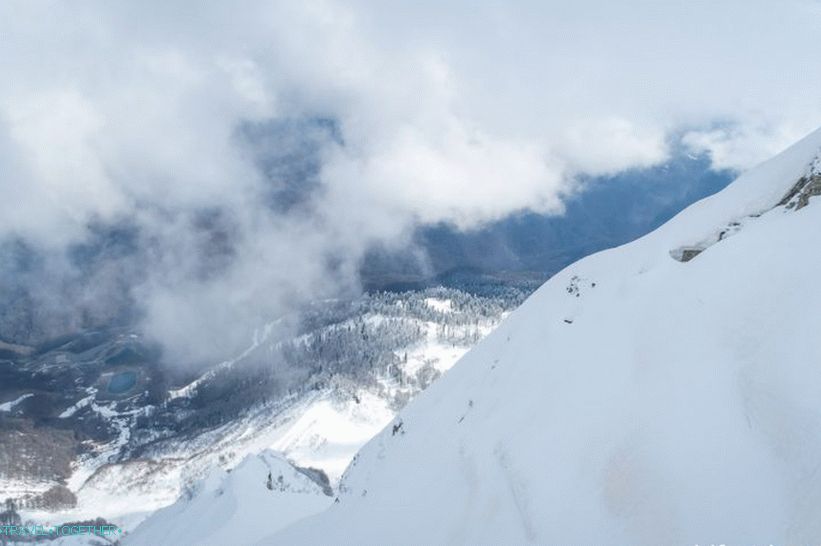 Promatranje palube Rosa Peak na Rosa Khutor - najbolji pogledi
