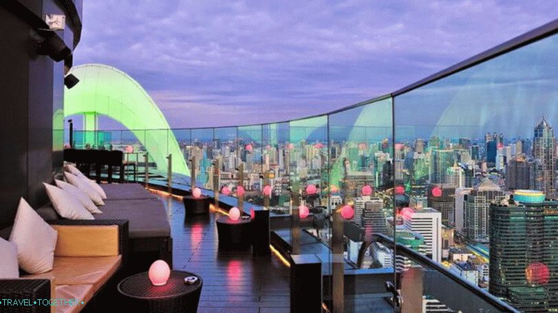 Platforme za promatranje u Bangkoku - Sky Bar