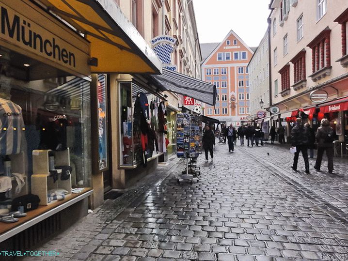 Ulice u središtu Münchena