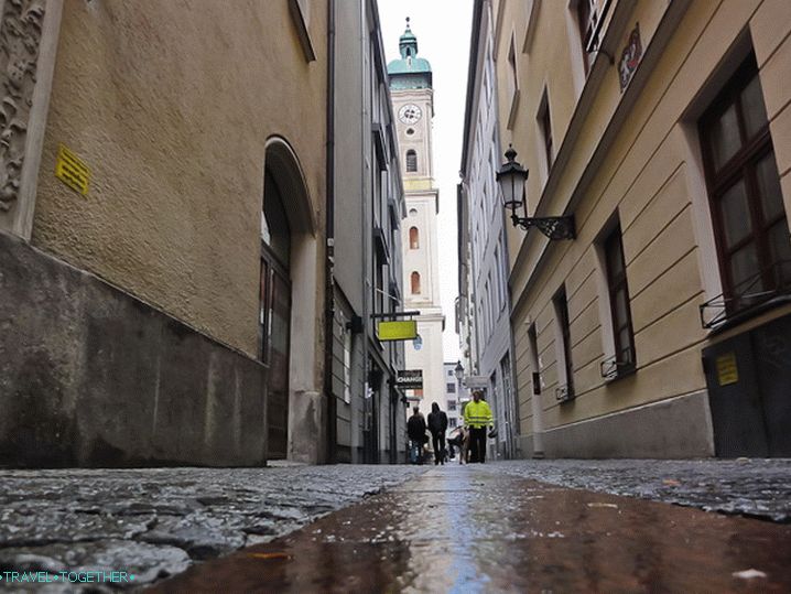 Ulice u središtu Münchena