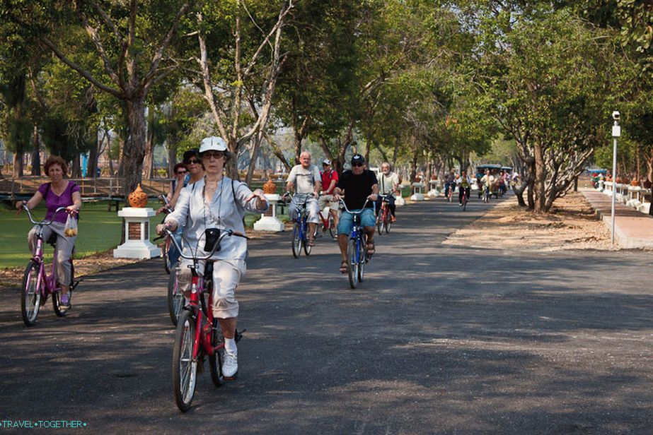 Središnji dio parka Sukhothai
