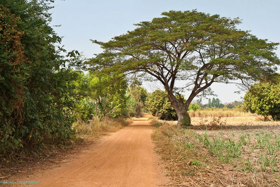Zapadni dio Sukkhothai