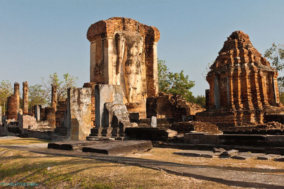 Wat Chetuphon u južnom dijelu Sukhotaija