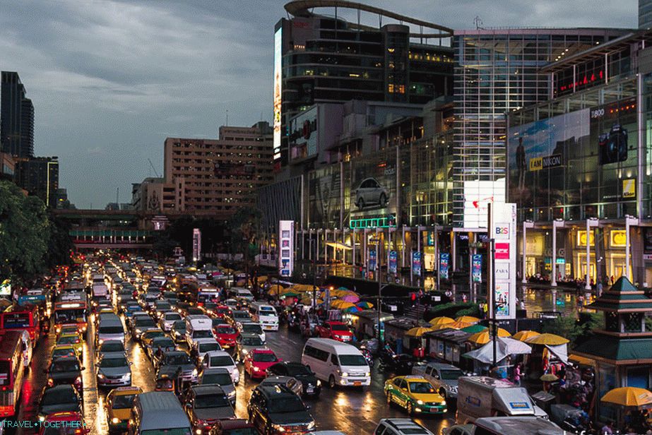 Rush Hour u središtu Bangkoka