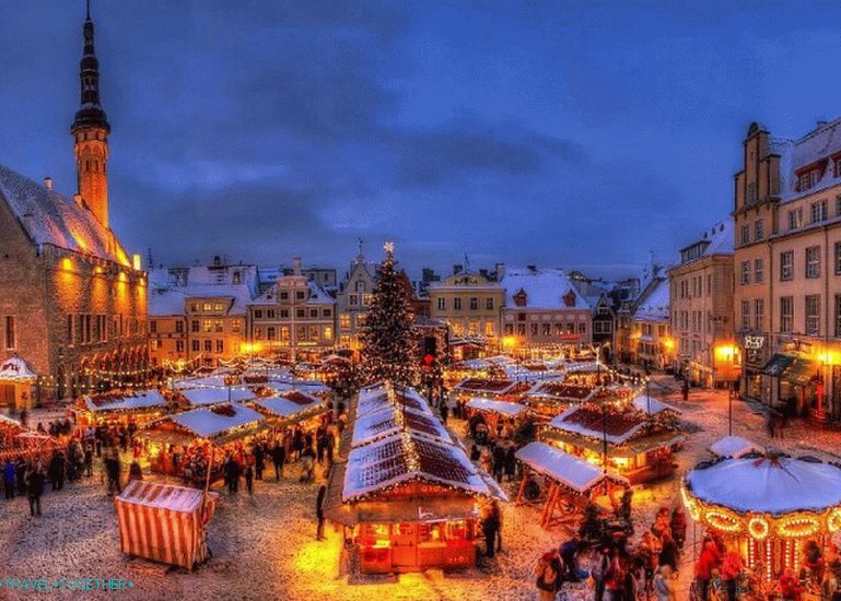 Božićna tržnica u Tallinnu
