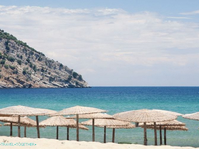 Thassos plaža