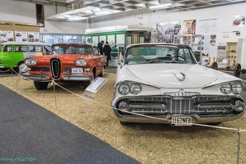 Tehnički muzej Liberec - stari automobili i lokomotive