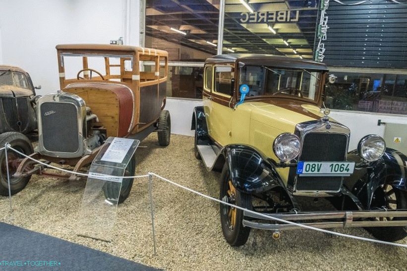 Tehnički muzej Liberec - stari automobili i lokomotive