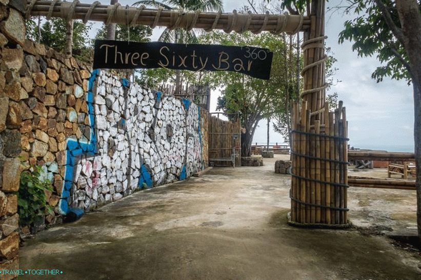 Bar 360 na Phanganu