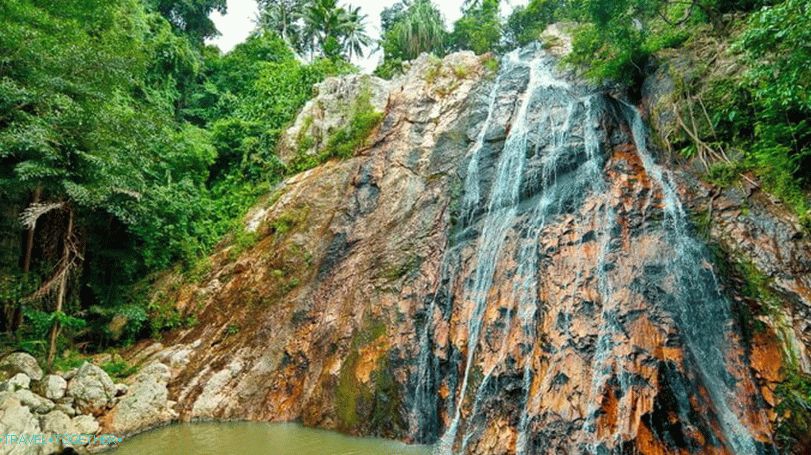 Namuang vodopad na Samuiju