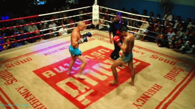 Tajlandski boks u Hua Hinu